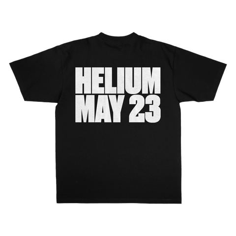 Helium Statement Black Tee