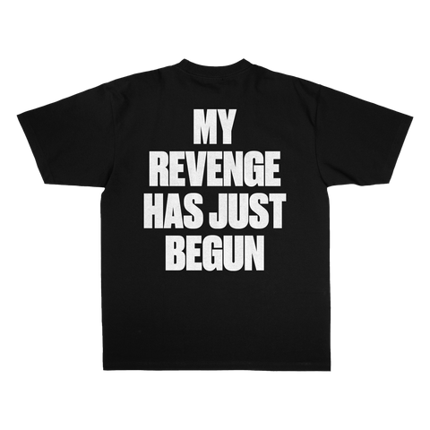 Revenge Statement Black Tee
