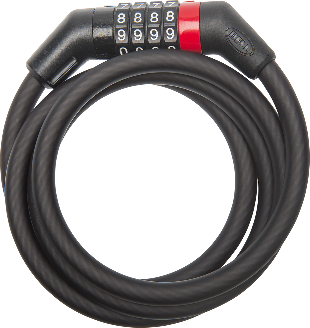 Bell - 610 Watchdog Combo Cable Lock for Bike and Scooter - Black